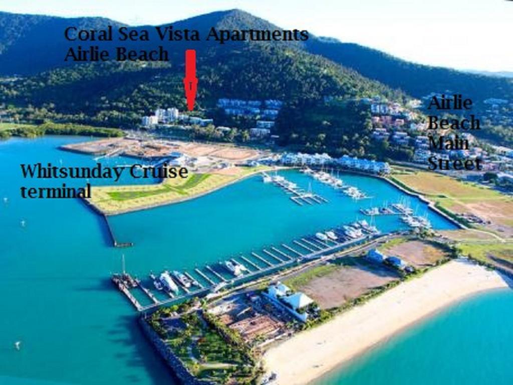 Coral Sea Vista Apartments Airlie Beach Exterior foto